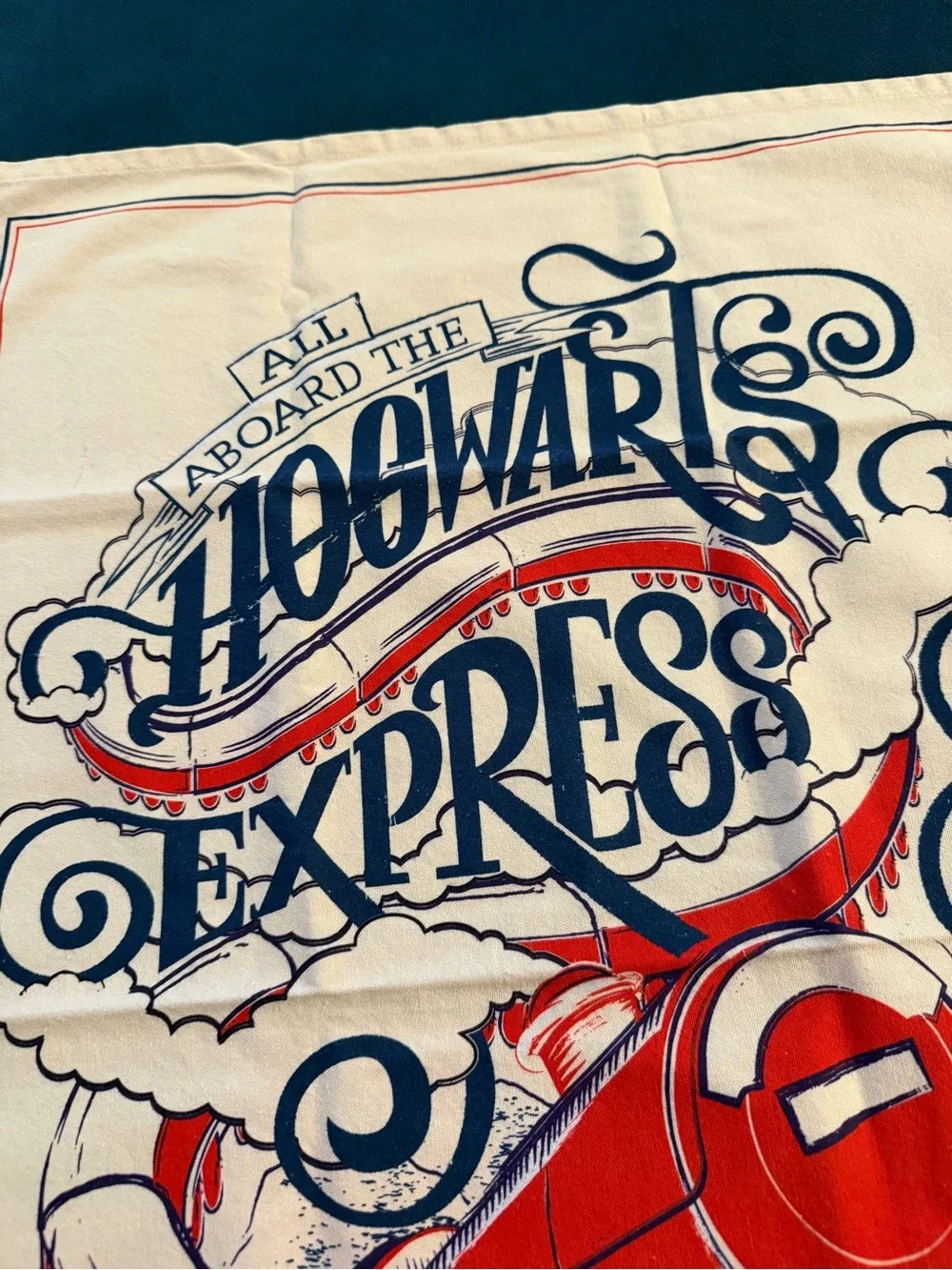 NWOT - Hogwarts Express Tea Towell